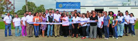 Sentinel Photo/Mike Reddell After 25 years, MEHOP is changing its name to Vibrance Health and held a ribbon cutting marking the change Wednesday, Oct. 25. Vibrance also is introducing Vibrance Pharmacy for the first time.