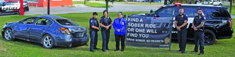 BCPD photo Bay City Police officers want people to see a real-life reminder of lives lost on Texas roads.