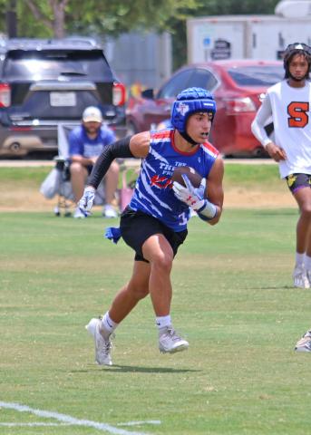 LeDarion Stone/Live in the Moment Photography Tidehaven’s TJ Galvan made the second team Dave Campbell's Texas Football All-State 7on7 Team.