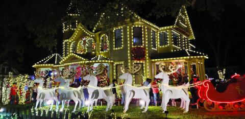 Sentinel file photo The Tinnin’s Christmas Village has a wide array of features for the last two weeks of December.