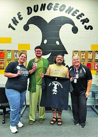 Courtesy photo BCHS Dungeoneers were thrilled recently to welcome That Mexican OT to our crew as an honorary Dungeoneer. His journey from Bay City, to the top of the charts is inspiring!  Dungeoneers thanked Mexican OT, for giving back to your hometown community and showing us what it means to represent with pride and heart. 