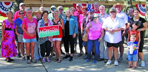 Sentinel Photo/Mike Reddell There was a Matagorda County GOP picnic that featured Republican candidates Saturday, Sept. 28, at Le Tulle Park.