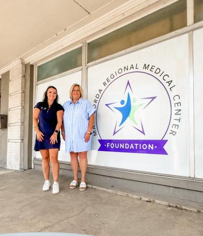 JSL photo Charity Ball is the annual fundraiser for the Bay City Junior Service League. Matagorda Regional Medical Center Foundation is a corporate sponsor at the Gold Level of the JSL. Pictured are JSL member Maegan Griffith and MRMC Foundation Executive Director Tiffany Foltyn.
