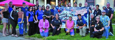 BCPD photo Police Chief Christella Rodriguez thanked everyone who participated in National Night Out 2024. She said BCPD officers and staff attended watch parties in several Bay City neighborhoods. “The support we receive from the Bay City community is tremendous and we could not do what we do without it,” the chief added.