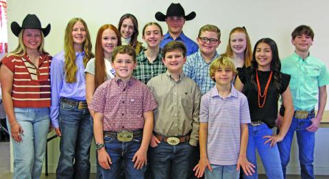 Sentinel Photo/Jessica Shepard Matagorda County Fair and Livestock Association's Home Economics food entry winners received purple rosettes for their win as Grand Champions of their chosen divisions Saturday, March 1. Winners include Robert Porter, Luke Steffek, Brooks O’Connell, Carson Cooper, Ryleigh Siptak, Jase Imhoff, Kane Spencer, Raegen Hood, Tayler Martinez, Madelyn Botbyl, Tanna Fair, Wade Hutson, Addison Smith, Rhea Wise and Jace Reynolds. Not all are pictured.