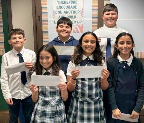 Photo courtesy of Holy Cross Catholic School