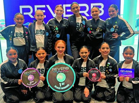 Photo courtesy of Lynn Bates School of Dance The dancers of Lynn Bates School of Dance made an impressive debut at their first competition in Katy recently. Back row: Natasha Ochoa, Eleanor Folmar, Dakota Patton, Kenzie Zamora, Lilly Oltz, Alannah Wolfe. Front Row: Miyah Brown, Kamryn Ramirez, Ryleigh Siptak, Lily Morales, Laila Amezquita, Kendra Sierra. 