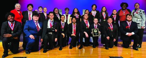 BCISD photo The Bay City High School Dungeoneers are the Bi-District 29-30 UIL One Act Play Champion. Recognized were: Best Technician - Penelope Maldonado; HM All Star - Kevin C; All Star - Maria Rivera Rascon; BEST Performer - Cali Morales; and BEST Performer - Malachi Moore