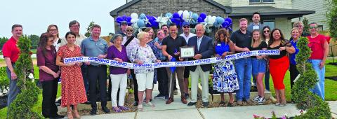 Bay City Chamber of Commerce and Agriculture recently held a ribbon cutting for the Russell Ranch subdivision. Contributed photo
