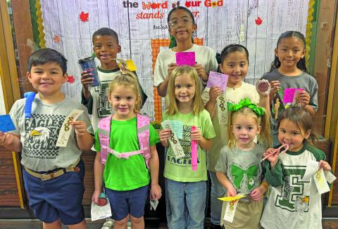 This week’s Holy Cross School Eagles of the Week! Also this week on 9/11 Holy Cross School honored those who lost their lives, and those who responded during this tragic event. We remember. We Pray. We thank those who served that day.  Holy Cross School Photo