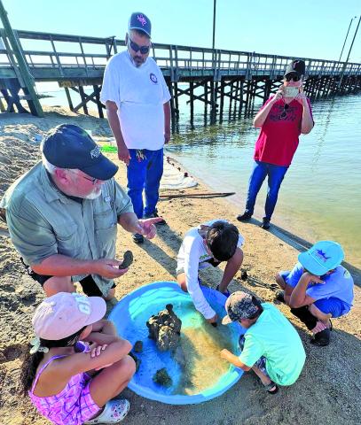 Matagorda County Coastal & Marine Resources- Texas A&M AgriLife Extension was recently at a catch and learn series of the City By the Sea Museum’s and Texas Sea Grant’s Coastal Connections. The program made a splash. Participants learned how to seine, throw cast nets, set crab net traps, fished, reviewed fish anatomy and concluded with fish printing - a keepsake as part of their day!  Courtesy photo