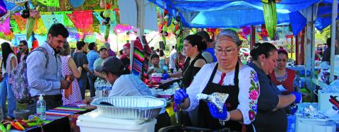 Sentinel photo/Jessica Shepard Our Lady Guadalupe Catholic Church held its annual parish "Jamaica" celebration on Sunday, Oct. 5. Locals browsed several food vendors while enjoying music, carnival games, a cake walk, and more. 