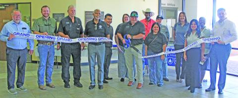 Sentinel Photo/Jessica Shepard 5 Pillars Training Solutions partnered with the Bay City Chamber of Commerce & Agriculture for a grand opening ribbon-cutting ceremony on Thursday, Nov. 6. 