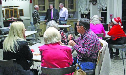 Sentinel Photo/Jessica Shepard Matagorda County Museum partnered with the Bay City Chamber of Commerce & Agriculture to host “Chamber Business After Hours” on Thursday, Dec. 4. The free networking event featured a chance to view the museum's annual "Festival of Trees" exhibit.