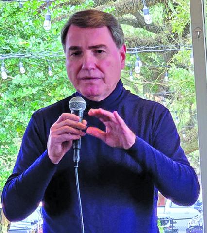 Sentinel photo/Jessica Shepard Dr. George Hanna