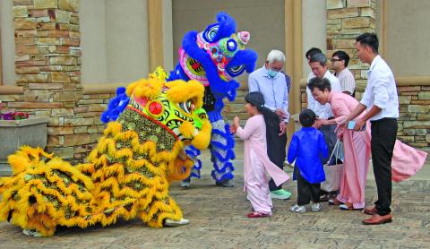  Sentinel photo/Jessica Shepard Palacios residents celebrated the Lunar New Year with a variety of traditional fanfare on Saturday, Feb. 14. The dragon and lion dancers symbolically drove away bad luck from the previous year and ushered in goodwill for 2026 at Our Lady of La Vang Catholic Church. 