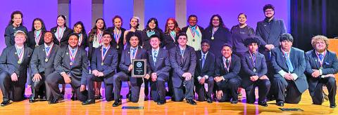    The Bay City High School Dungeoneers are the One Act Play 29-4A District Champions!    District One Act Play Awards Include:    Best Technical Crew: Bay City High School    All Star technician: Thomas McCarthy    Honorable Mention: Lili Valdez, Dhani Burnett    All Star Cast: Madilyn Johnson, Jesse Litton    Best Performer: Landen Gibson    The Dungeoneers will compete in the One Act Play Bi-District competition on April 2 at BCHS.  Contributed photo  