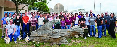 Contributed photo STP welcomed 50 American Nuclear Society university students from across the country for a site visit that included a panel discussion with STP employees about careers in the nuclear industry. As part of the ANS conference hosted by Texas A&M, the visit gave future nuclear engineers a firsthand look at the impact they can make in advancing reliable, clean energy.