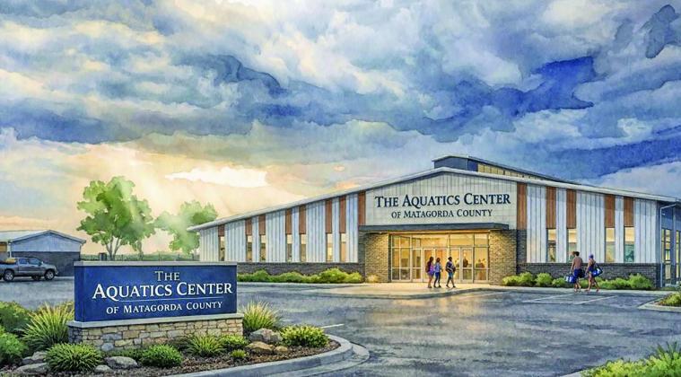 Contributed image A possible look of the main entrance of the Aquatics Center once it’s built.