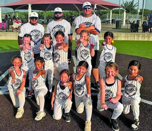 Contributed photo 6u 2nd place finish in the USA District Tournament in Pearland