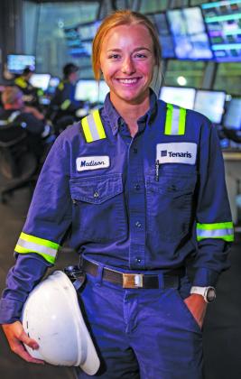 TenarisBayCity photo Matagorda County native Madison O’Neal knew she wanted to be a manager one day.
