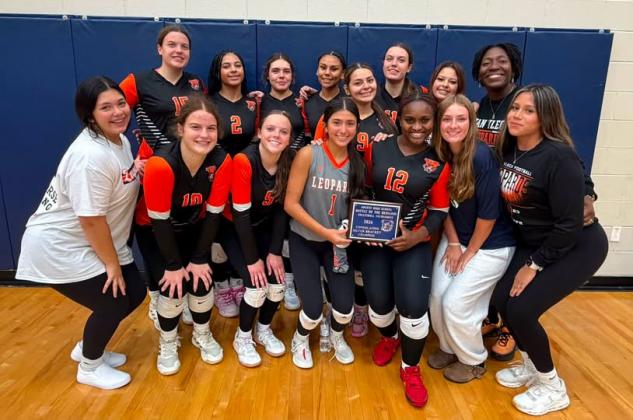 VVISD photo Van Vleck Lady Leopard Volleyball recently went undefeated and finished it off with a championship win over the Columbia Lady Necks to bring home the Silver Bracket Championship! 