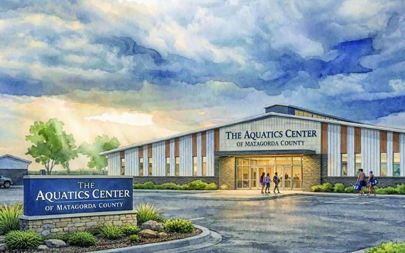 Contributed image A possible look of the main entrance of the Aquatics Center once it’s built.