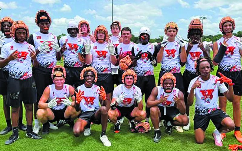 Contributed photo Van Vleck’s 7 on 7 experience was a fun one and a great learning experience for everyone involved. The guys went 2 and 2, beating DeLeon and Olton, and losing to Tioga and West Rusk, who ended up playing in the Championship. The boys got to see great competition from across Texas.