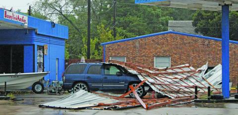 "Hurricane Nicholas makes landfall near Sargent" by: Jessica Shepard