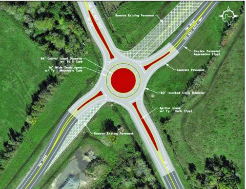 "TxDOT to build roundabout" by: Jessica Shepard