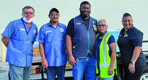 Walmart donates to BCISD