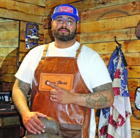 Sentinel photo/Jessica Shepard "Truth" barbershop owner Henry Perez plans on hosting a grand opening event soon. Truth is located at 2113 Avenue G, Suite B in downtown Bay City.