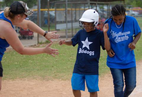 Bay City Challenger League Baseball photo Saturday was opening day for Bay City Challenger League Baseball. The games provide a special treat for the youngsters and adults alike in sharing the joy of the game and unlocking special skills.