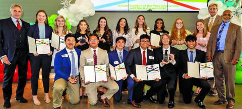 Contributed photo The 2022 Tenaries scholarship winners were honored at a Tenaris ceremony last week.