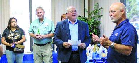 Sentinel photo/Jessica Shepard Krenek Insurance hosted this month's Bay City Chamber of Commerce & Agriculture's "Business After Hours Mixer" Thursday, June 16.