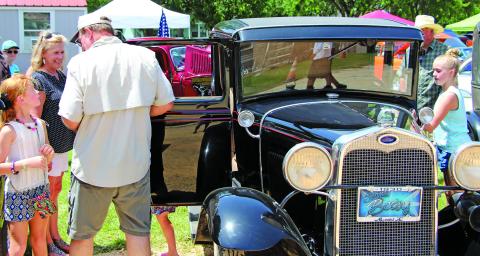 File photo People from all over Texas are expected for the Hotel Blessing Fundraiser Car Show Saturday to see 25 different classes, like those from previous years’ events. 