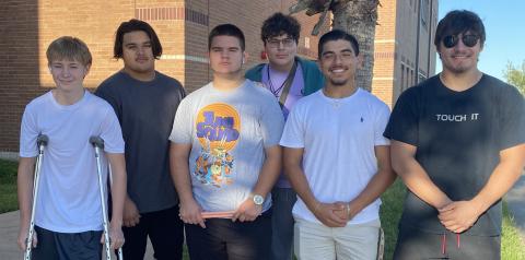 BCISD photo The BCHS students who were heroes are; Jackson Wayne Plant, Caden Alexander Bradford-Ramos, Franklin James Miller, Canaan James Allen, Joel Garcia Davalos, and Jakob Isreal Pesina.