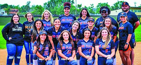 Van Vleck ISD photo Van Vleck Softball players clinched a playoff berth. The girls stand 4-3, 10-6-1 on the season and, as April 17, were third place in District 24-3A-2.