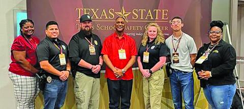 Contributed photo This summer, BCISD Police Department along with BCISD Administrative personnel attended the Texas School Safety Conference in San Antonio. Valuable safety information was gained and will be used within the district.