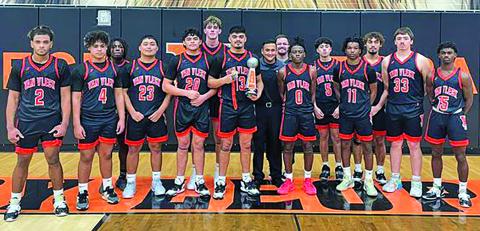 Contributed photo Van Vleck Leopards won their tournament last week.