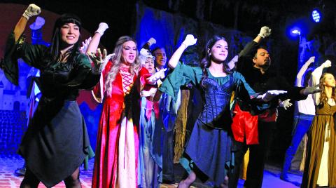 Sentinel Photo/Jessica Shepard Community Actors of South Texas present  “A Night on Broadway: Fairytale Adventure.” Last chance to see this production is Jan. 25-27.