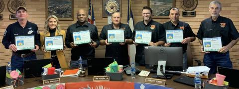 VVISD  photo  Van Vleck Independent School District celebrated School Board Appreciation Month.  The theme "Locally Elected, Community Connected." Acknowledging and thanking the board members for their involvement in various community activities, reflecting their commitment beyond the school setting. 