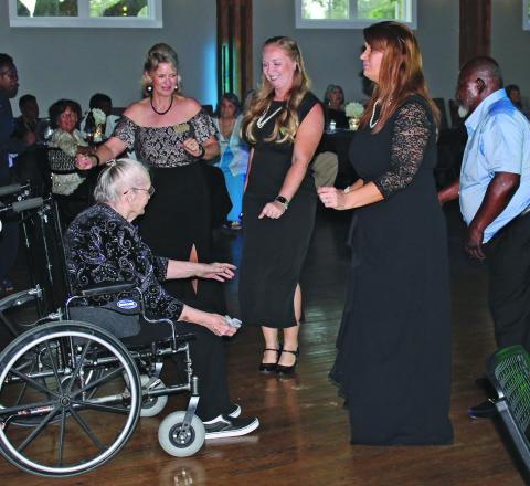 Contributed photo Economic Action Committee of the Gulf Coast hosted its “2nd Annual Senior Citizen Prom” with the theme “Breakfast at Tiffany’s” April 18, at the Bay City Service Center