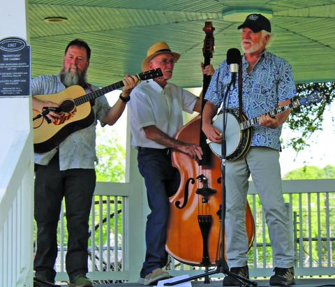 Contributed photo The group Lonestar Bluegrass played for the Mother’s Day Concert at Liberty Park Sunday, May 12, presented by the Bay City Parks & Recreation Department.