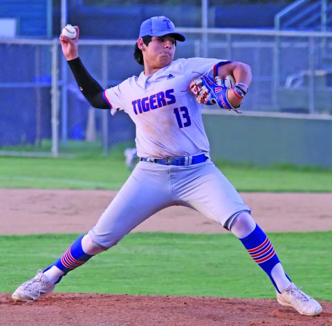 LeDarion Stone/Live in the Moment Photography Ritchie ZGarcia throws a shutout against Columbus at Weimar.