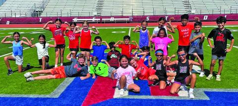  The first day of Tidehaven’s summer track was successful. Summer track’s schedule included June 6th, June 12th, June 18th and the track meet June 20th at Tiger Stadium  Courtesy photo