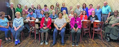 Photo courtesy of MCRTA The Matagorda County Retired Teachers Association (MCRTA) recently held its May meeting at King Buffet where they had a memorial to remember members who passed away this past year. They also learned from President, Mena Collins, about what's ahead with TRTA regarding the WEP, GPO, and other projects. Officers for the new year were also installed. If you are interested in joining or have any questions, call (979) 241-1862.