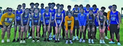 BCISD photo Bay City High School 2024 Cross Country team.