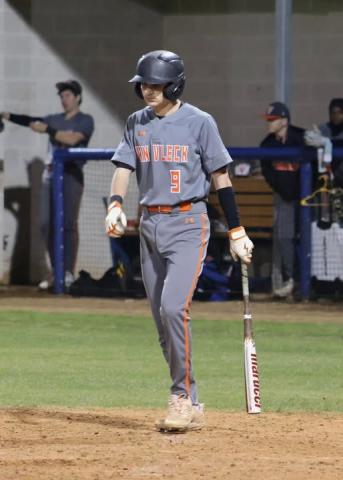 Contributed photo Van Vleck Baseball finishes home tourney 3-0 with a 6-5 walk off win over Houston Austin where Logan Carter drove in Connor Garrison for the winning run. Leopards combined a good start by Collin Ashworth with clutch relief appearances from Coltin Beasley and Javian Fuentes to move to 3-1 on the season.