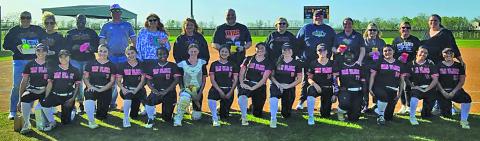 Contributed photo Lady Leps started a game last week by honoring a teacher who has been a big impact in their lives. The girls also had an impressive turnout with their big sister little sister program. Lady Leps took the win 12-1 last week making them 2-0 in district.